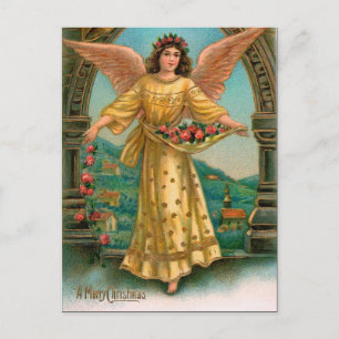 Victorian Angel julvykort Helg Vykort