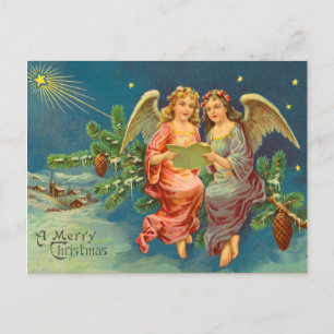 Victorian Angel julvykort Helg Vykort