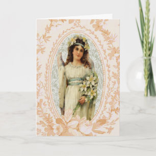 Victorian Angel Påsk Card Helgkort