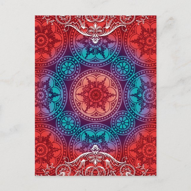 Victorian Arabesque, GLORIOSA Vykort (Framsida)