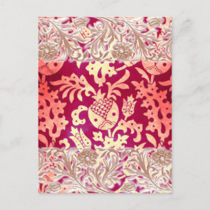 Victorian Arabesque, POMEGRANATE NOUVEAU Vykort