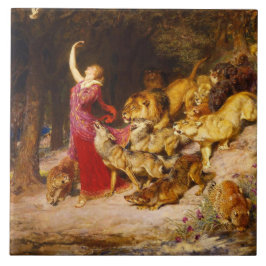 Victorian Art Ceramic Tile Kakelplatta