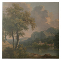 Victorian Art Ceramic Tile