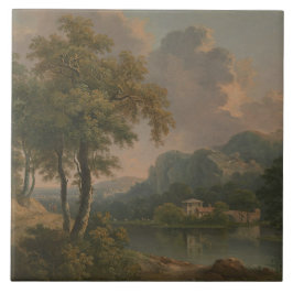 Victorian Art Ceramic Tile Kakelplatta