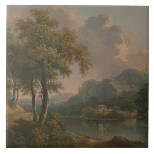 Victorian Art Ceramic Tile Kakelplatta