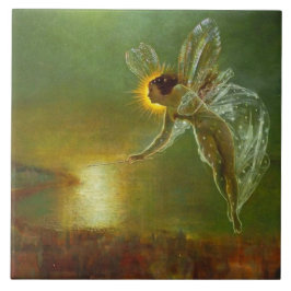 Victorian Art Ceramic Tile Kakelplatta