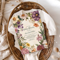 Victorian Art nouveau Baby Shower