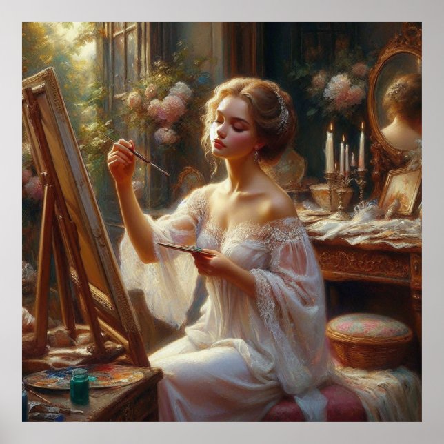 Victorian Artist Poster (Framsidan)