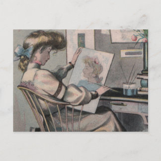 Victorian Artist Vykort