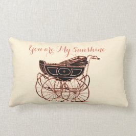 Victorian Baby Buggy Nursery Lumbarkudde