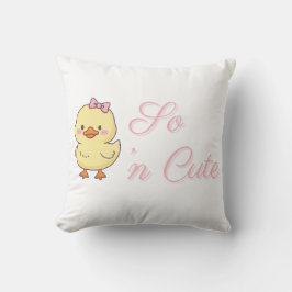 Victorian Baby Girl Print with 1980s 19th Century  Kudde