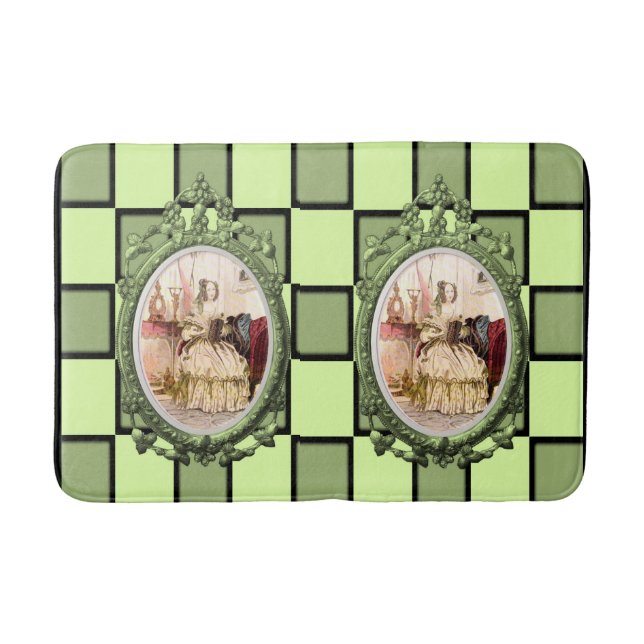 Victorian Bathroom Bathmat Badrumsmatta (Framsidan)
