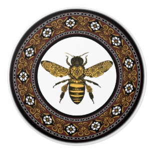 Victorian Bee Elegant Ram Knopp