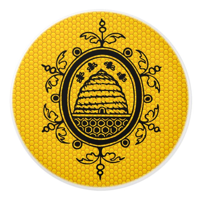 Victorian Bee Hive Knopp (Framsidan)