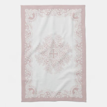 Victorian Blommigt Kitchen Towel