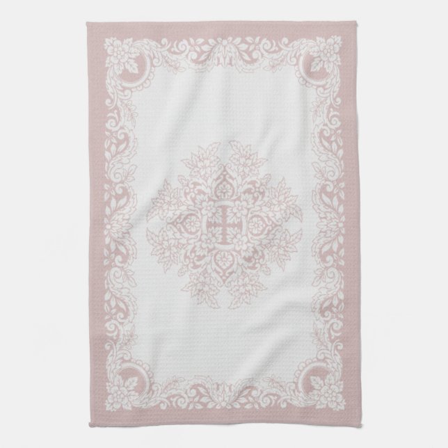 Victorian Blommigt Kitchen Towel Kökshandduk (Vertikal)