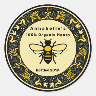 Victorian Border Honey Etikett 2
