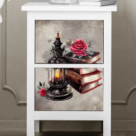 Victorian Boudoir | Gammal stavning Bokar med Lant
