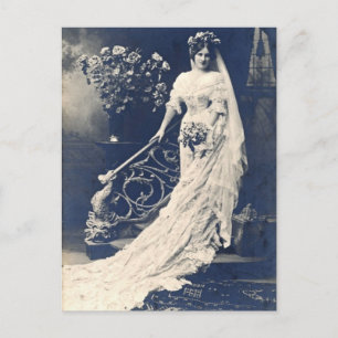 Victorian Bride Vykort