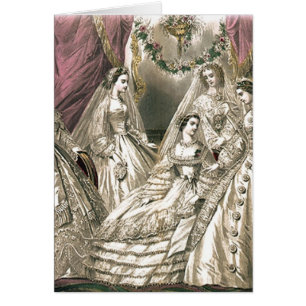 Victorian Brides Hälsningskort