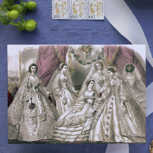Victorian Brides Vykort