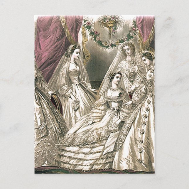 Victorian Brides Vykort (Framsida)