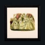 Victorian Bröllop Minnesask<br><div class="desc">Denna viktorianska bröllopsfest är klädd i det senaste mode från 1861.</div>