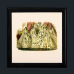Victorian Bröllop Minnesask<br><div class="desc">Denna viktorianska bröllopsfest är klädd i det senaste mode från 1861.</div>