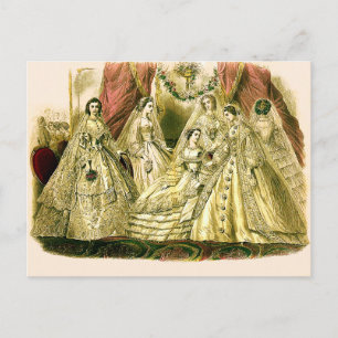 Victorian Bröllop Vykort
