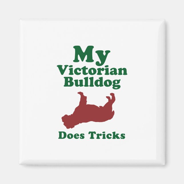 Victorian Bulldog Magnet (Framsidan)
