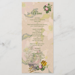 Victorian Bush Garden Menu Meny