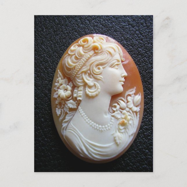 Victorian Cameo-vykort Vykort (Framsida)