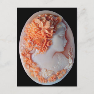 Victorian Cameo-vykort Vykort