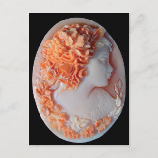 Victorian Cameo-vykort Vykort
