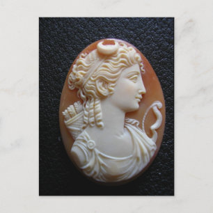 Victorian Cameo-vykort Vykort