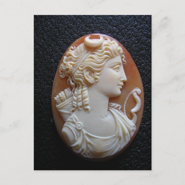 Victorian Cameo-vykort Vykort (Framsida)