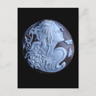 Victorian Cameo-vykort Vykort
