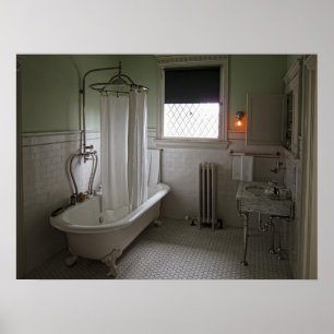 Victorian Campbell House Bathroom Poster