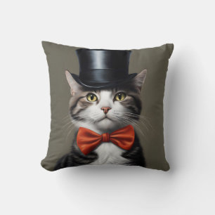 Victorian Cat Kudde