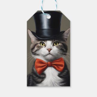 Victorian Cat Presentetikett