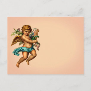 Victorian Cherub Vykort
