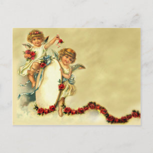 Victorian Cherubs Vykort