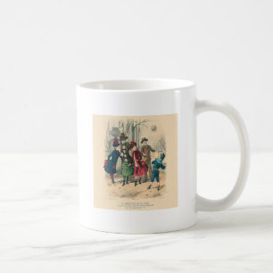 Victorian Children Dress Play Vintage Antique Kaffemugg