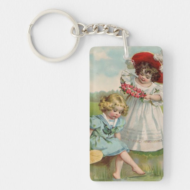 Victorian Children Nyckelring (Framsidan)