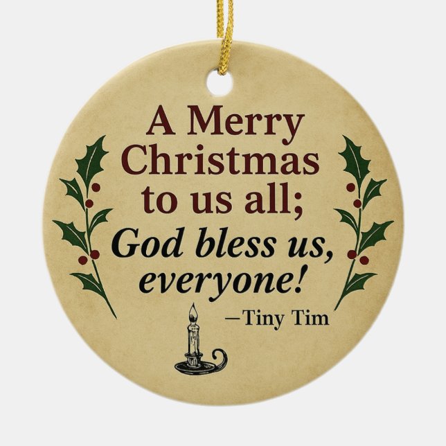 Victorian Christmas Ornament - A Christmas Carol (Framsidan)