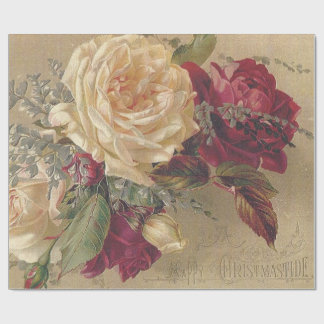 Victorian Christmas Roses  Presentpapper