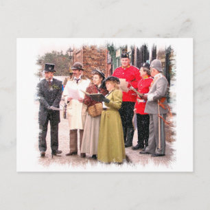 VICTORIAN CHRISTMAS SÅNG SINGERS HELG VYKORT