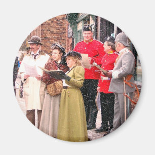 VICTORIAN CHRISTMAS SÅNG SINGERS MAGNET