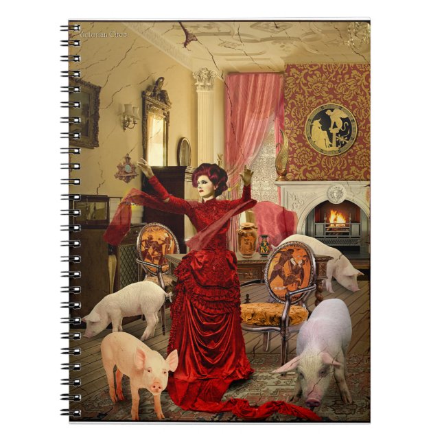 Victorian Circe Anteckningsbok (Framsidan)