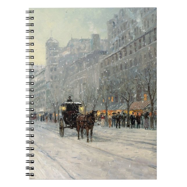 Victorian City julgatuscen Anteckningsbok (Framsidan)